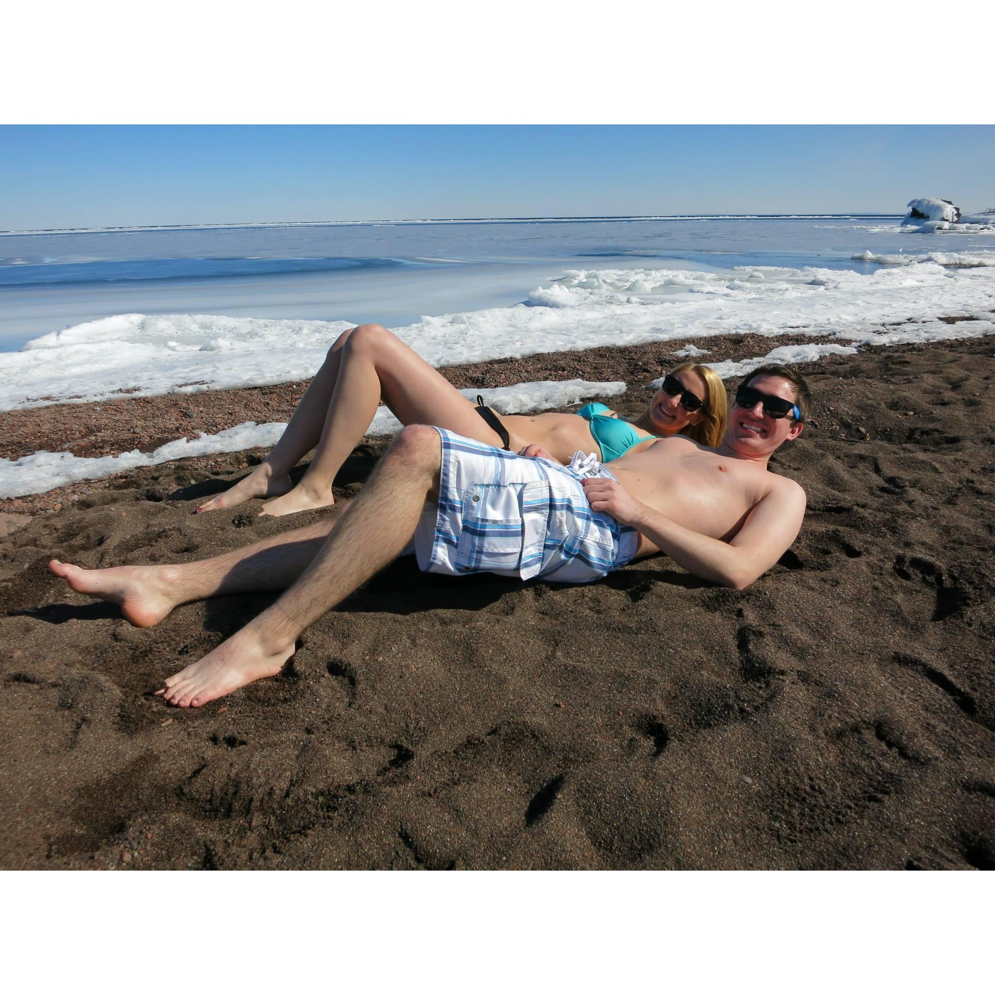 Beach picture for "spring break" at the North Shore - 03/2014