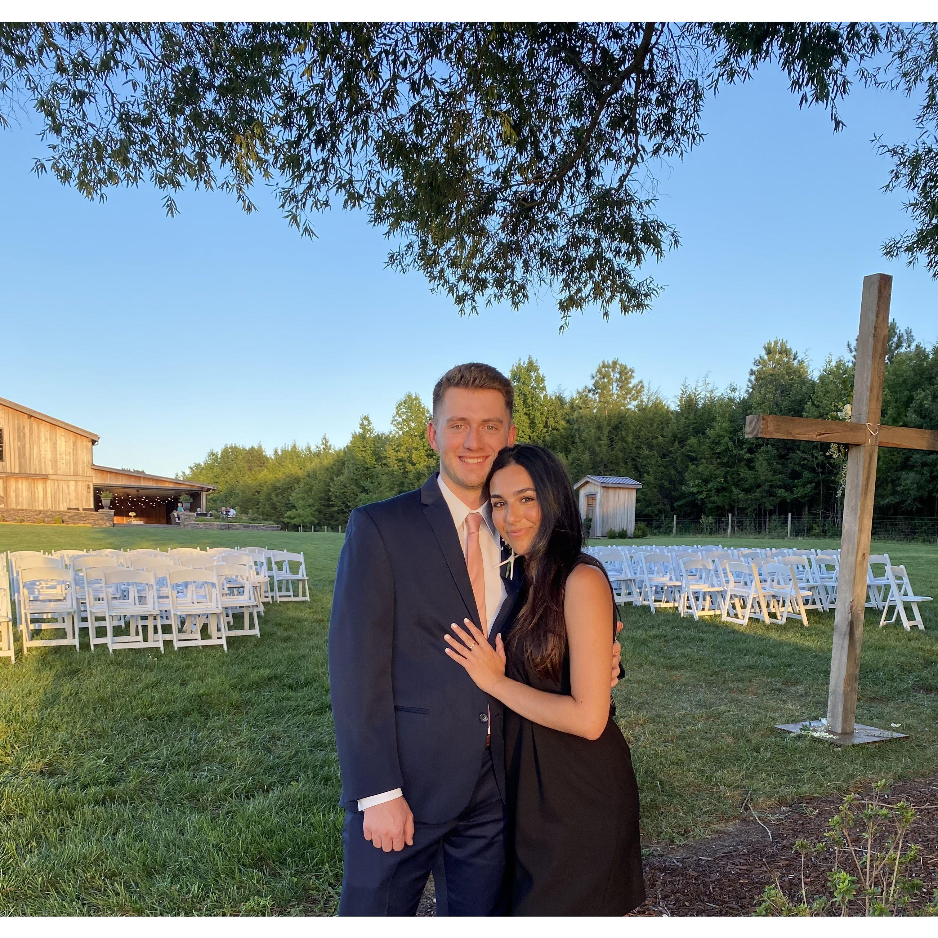After the Emmons' wedding