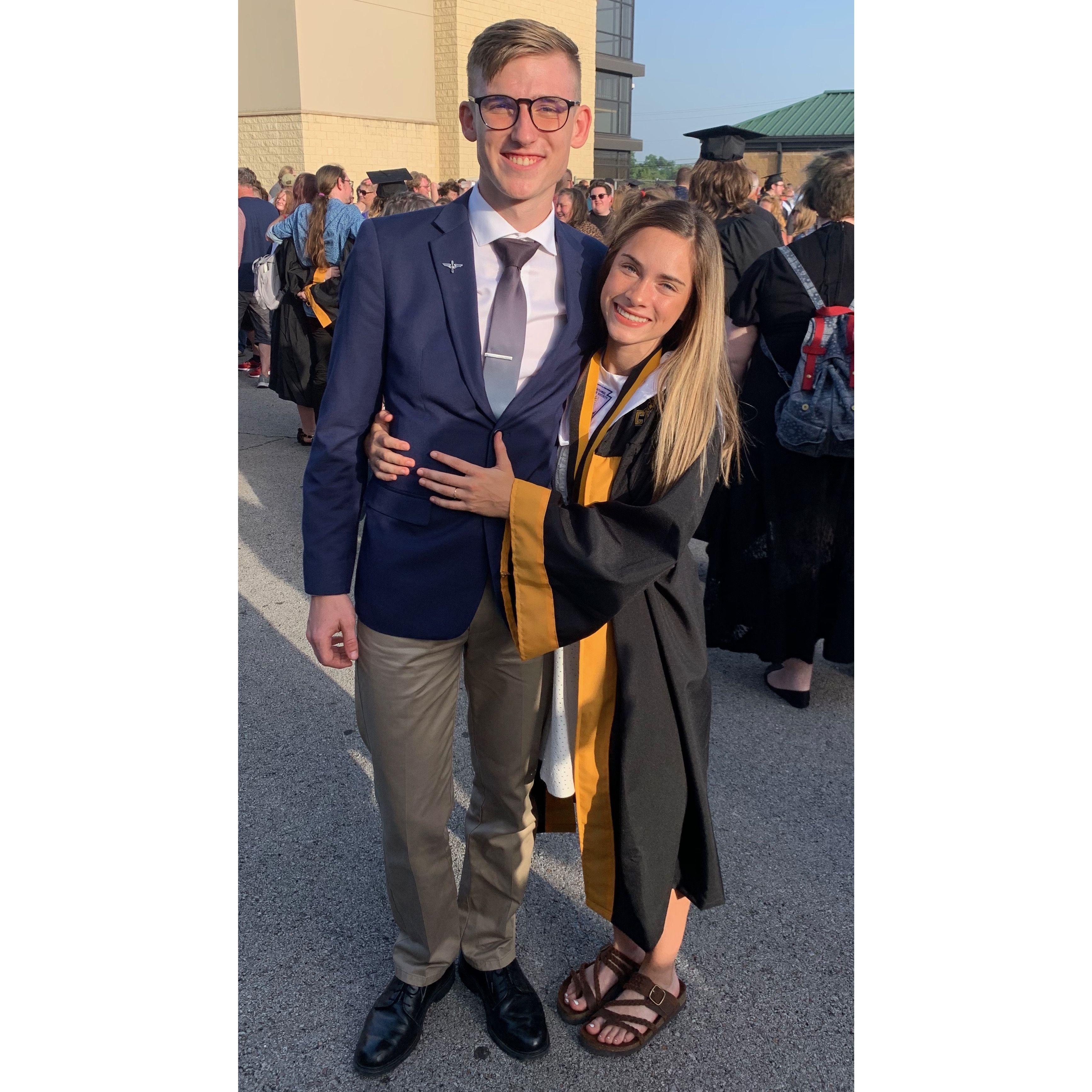Erika's high school graduation 2020