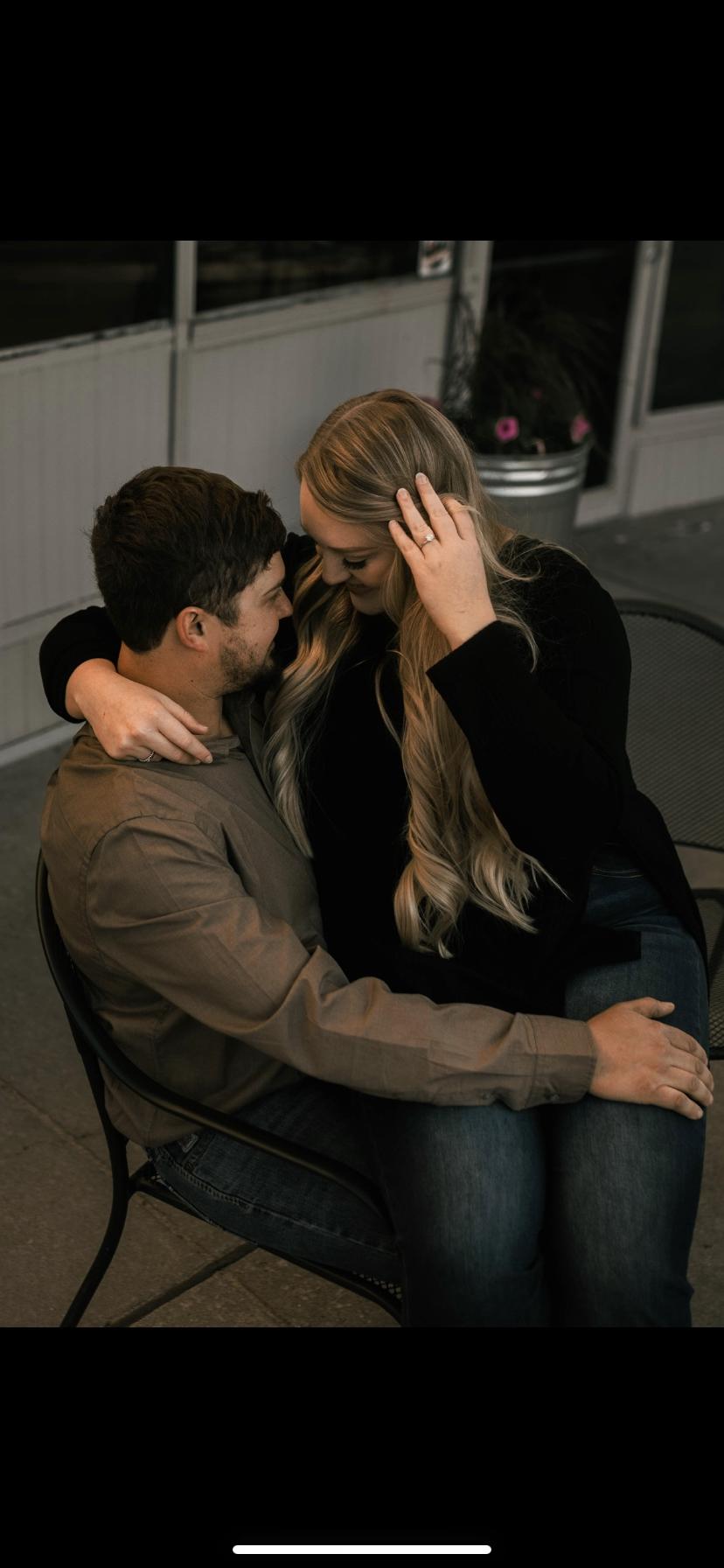 Engagement pictures from our wedding photographer