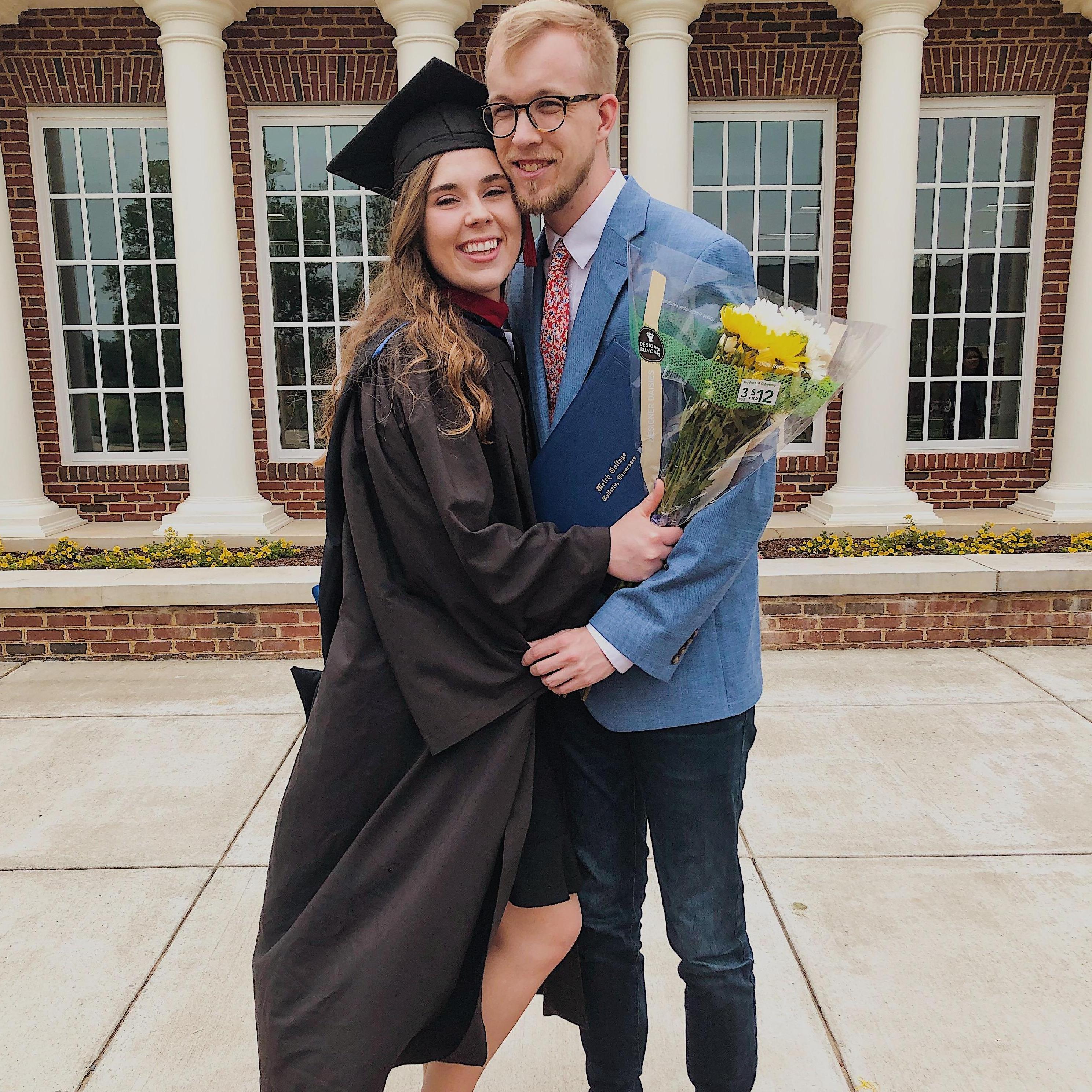 Graduation from Welch College. May 10, 2019.