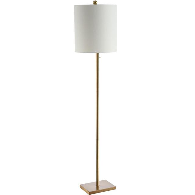 Octavius Floor Lamp - Brass Gold - Safavieh