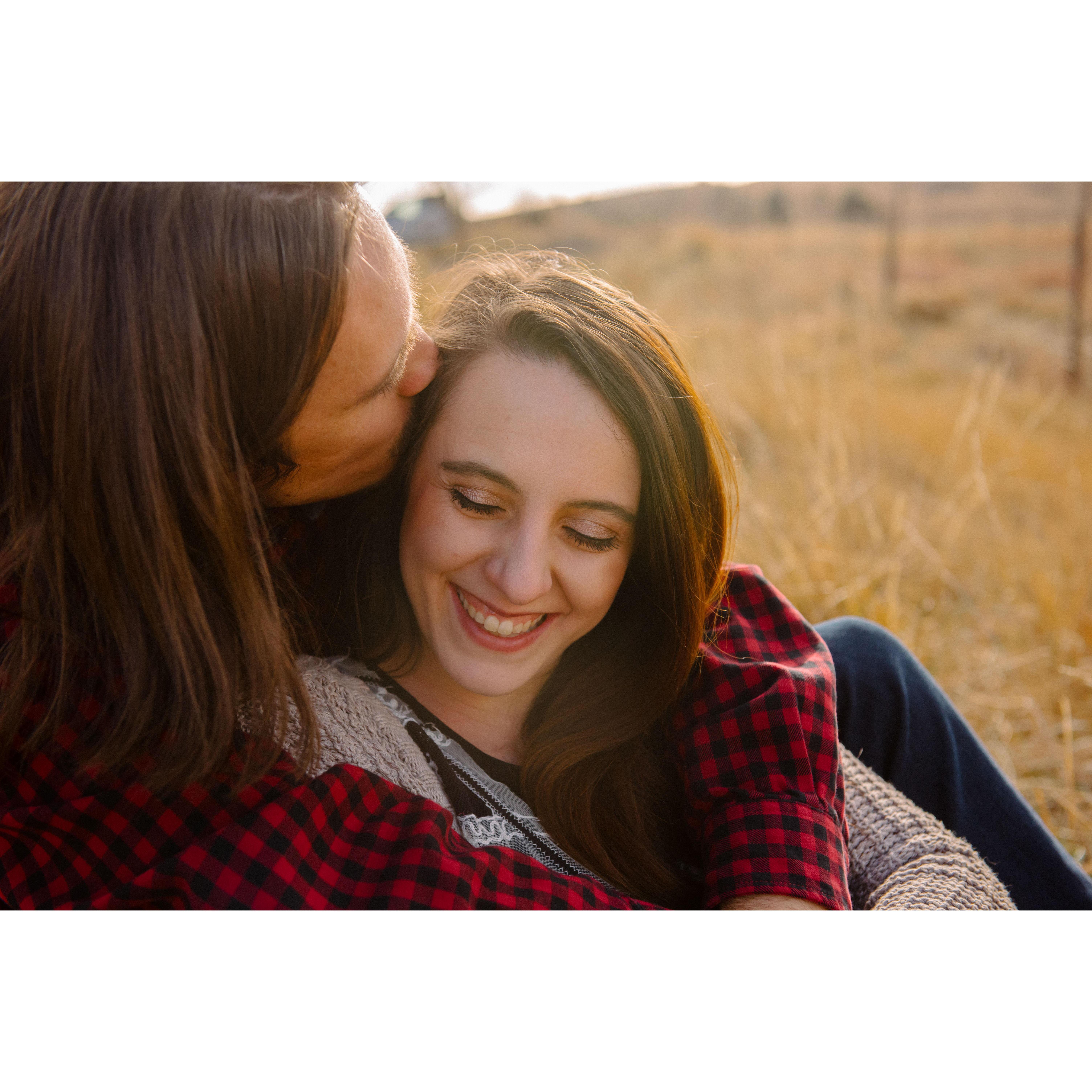 Engagement shoot back in Boulder, CO with our friend, Chelsey Pas with Friends & Lovers Photography!
