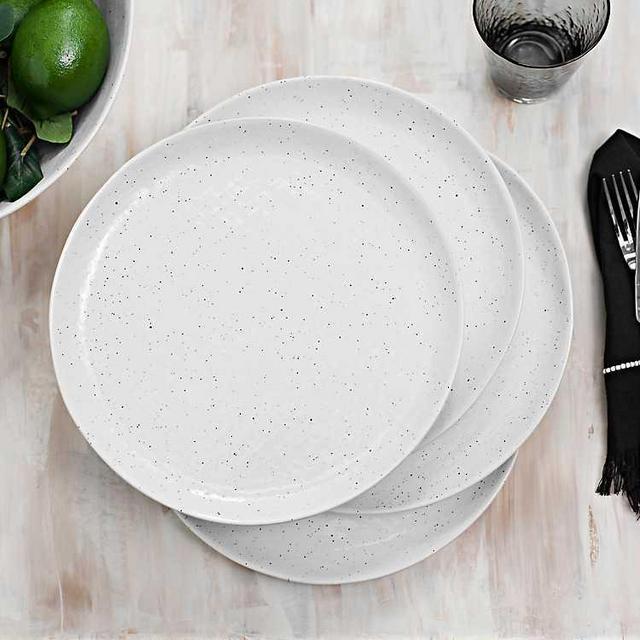 Cream Simple Things Dinner Plates, Set of 4