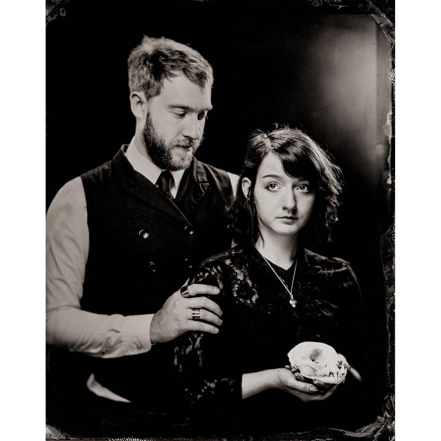 Our Victorian style engagement tintype photos.

By Joseph Wyman