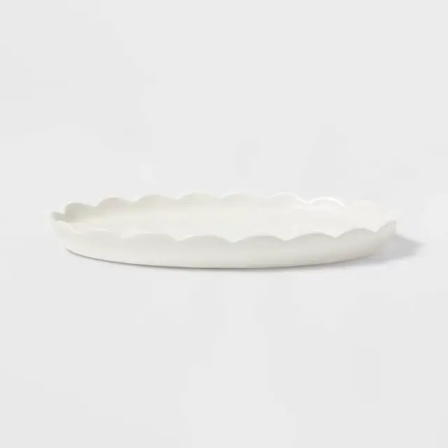 New Traditional Ceramic Bath Tray - Threshold™