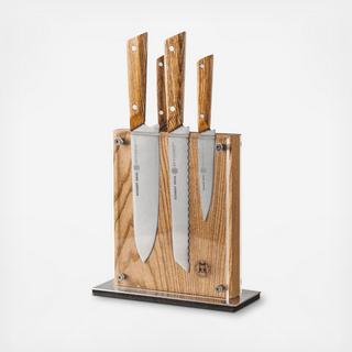 Hex 5-Piece Knife Block Set