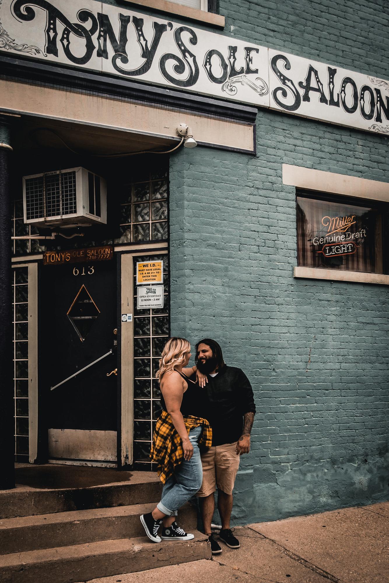 Tony’s Ole Saloon is where our relationship started to bloom 🍻