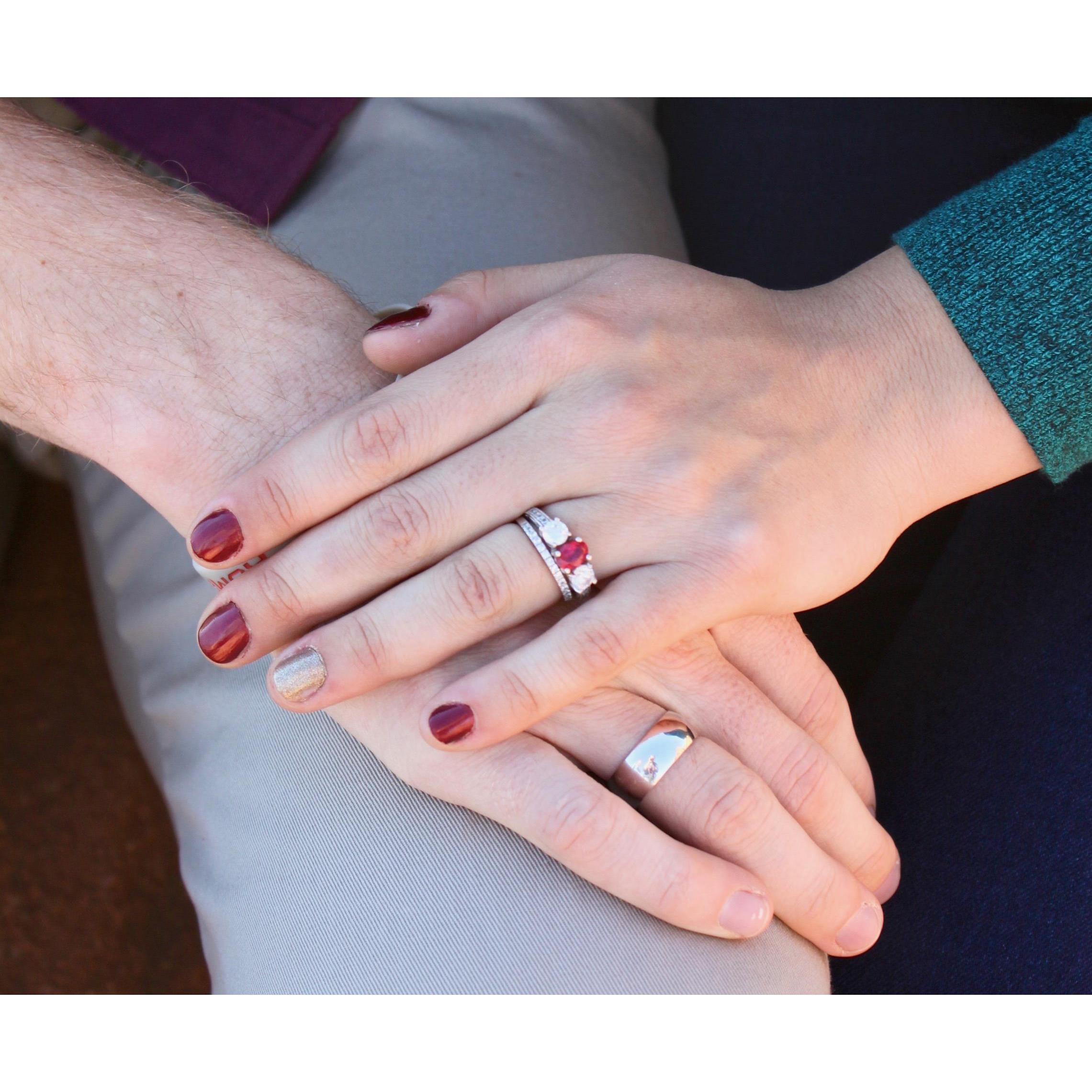 The perfect ring from the perfect man.