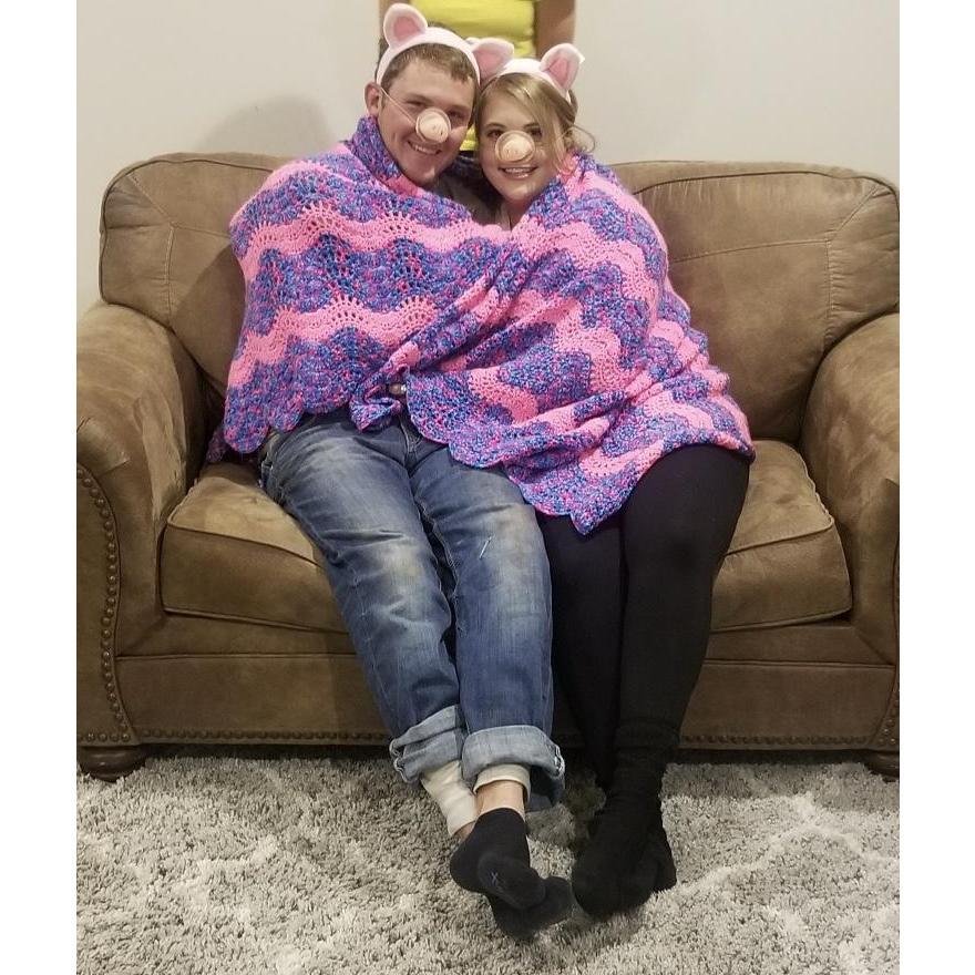 Our first Halloween dressing up together!