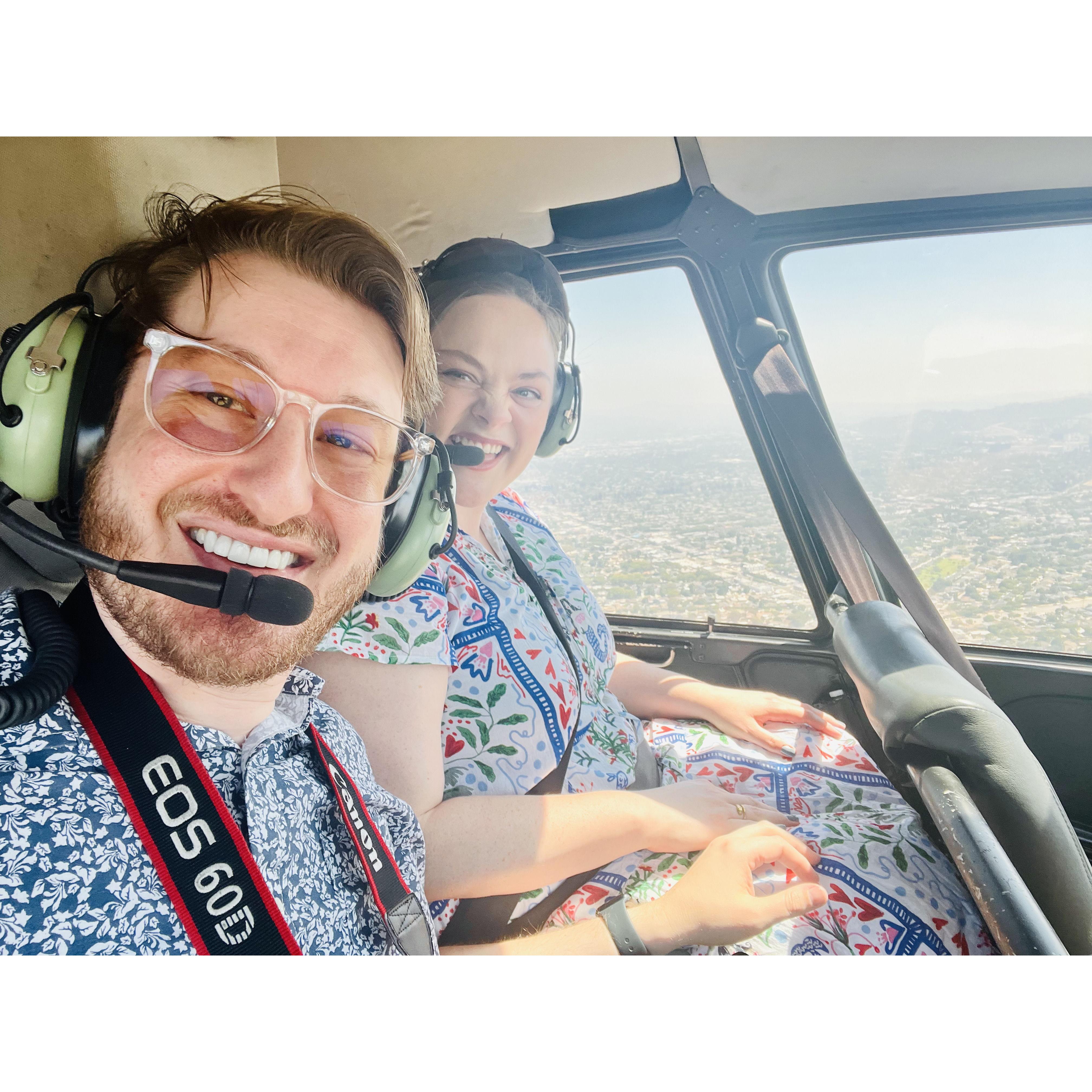 Helicopter Ride. (Pre-Proposal)