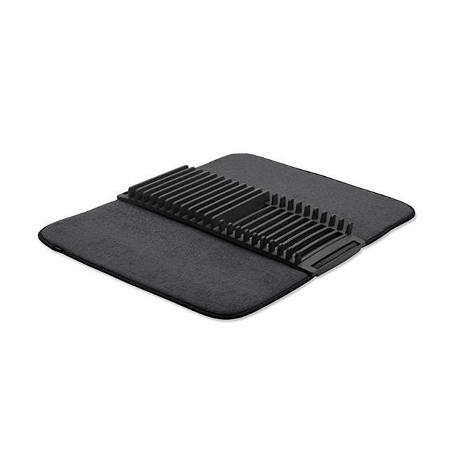 Umbra UDry Dish Drying Mat, Black