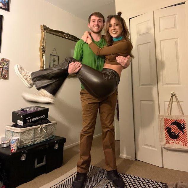 Our second Halloween - Scooby and Shaggy