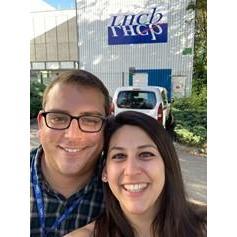 Alex visiting Scott in France where he works at CERN.