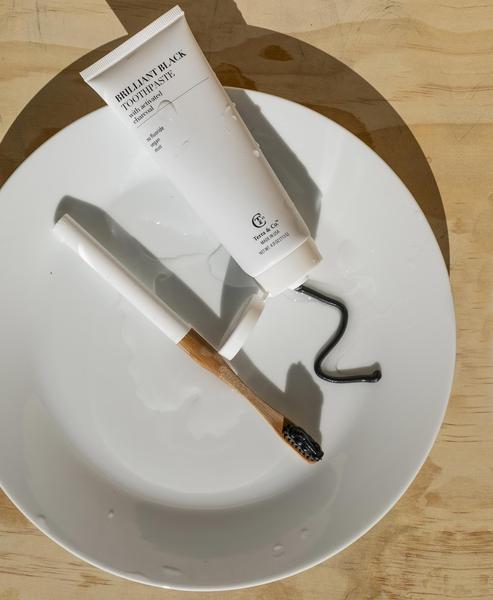 Brilliant Black Organic Charcoal Toothpaste
