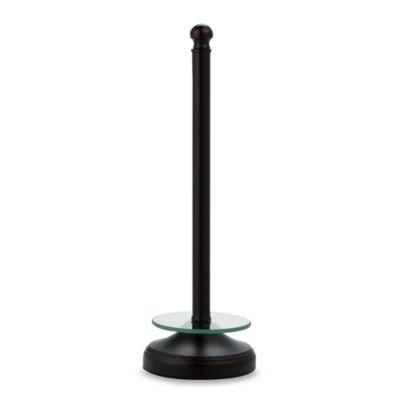 Taymor® Reserve Toilet Paper Holder with Glass Platform in Oil Rubbed Bronze