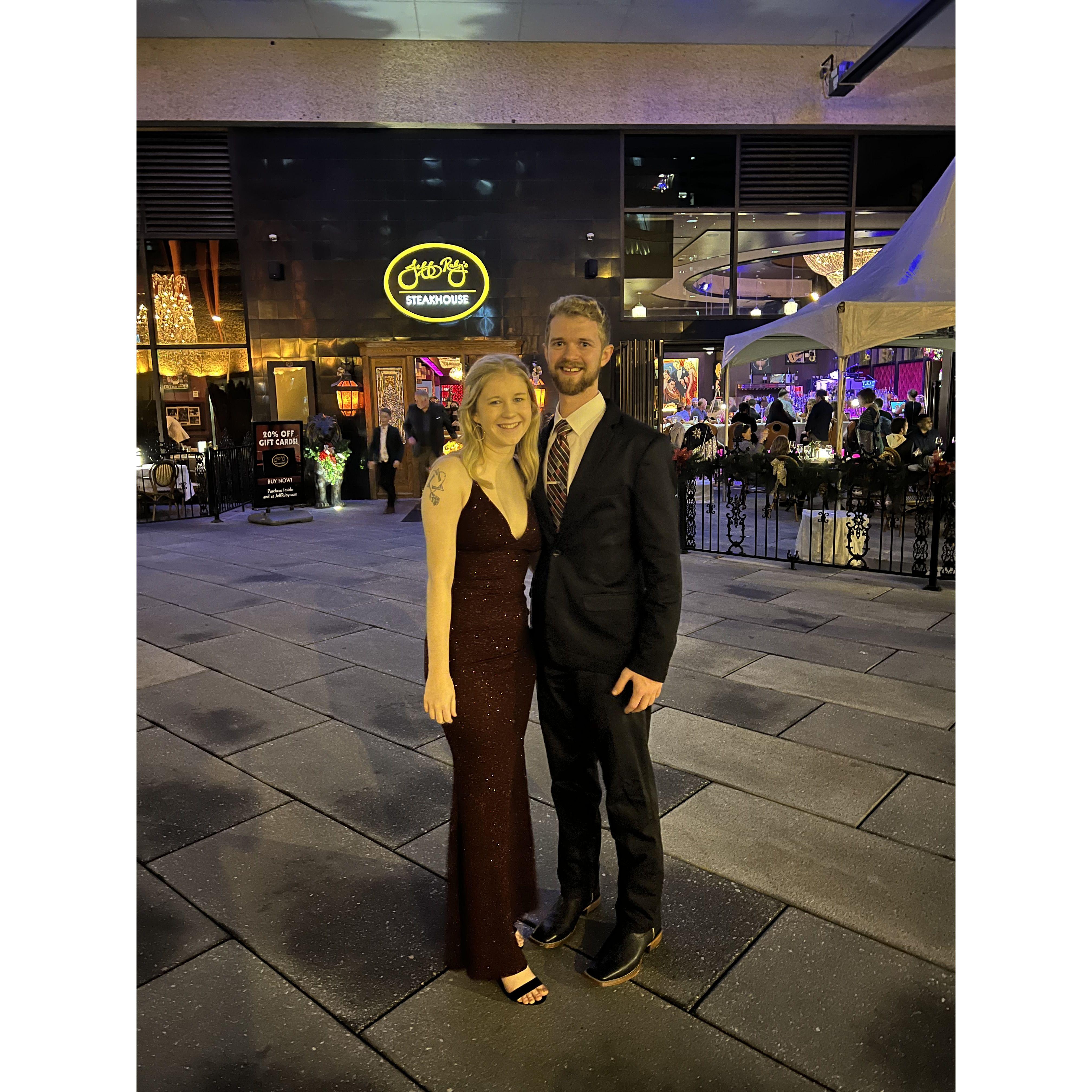 Our first vacation together in Nashville, TN