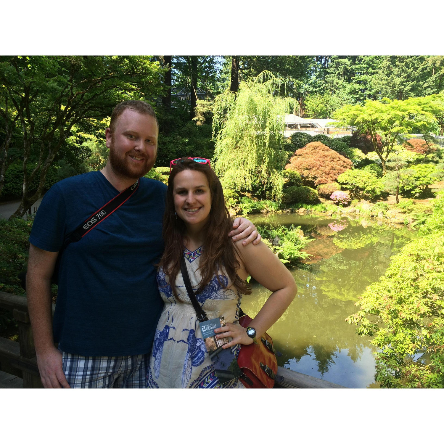 Our first trip to Portland together!