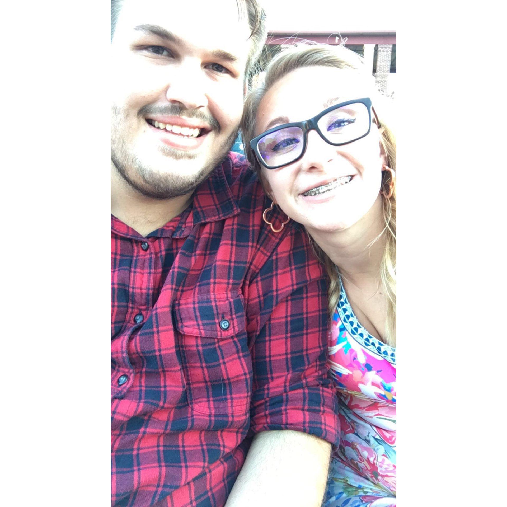 One of our first dates