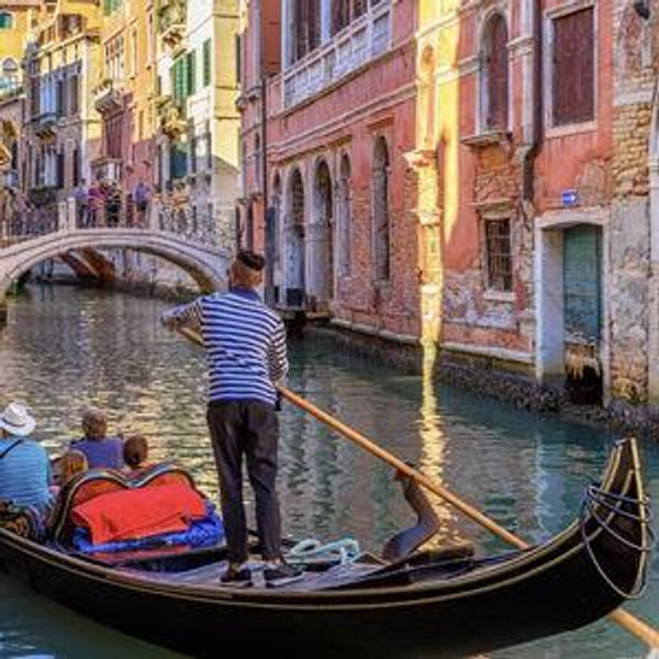 Gondola Ride in Italy