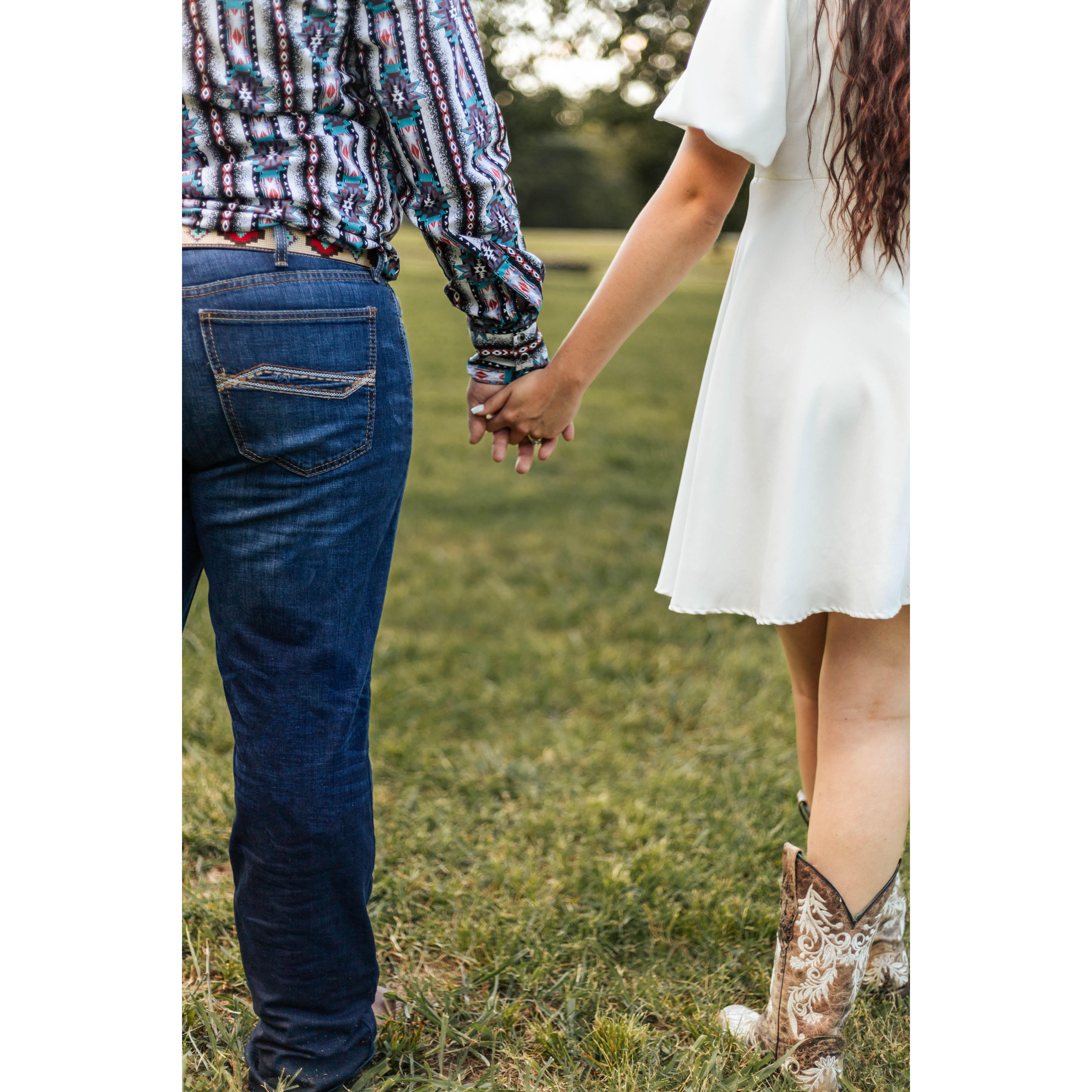 Holding hands forever, through the toughest of times