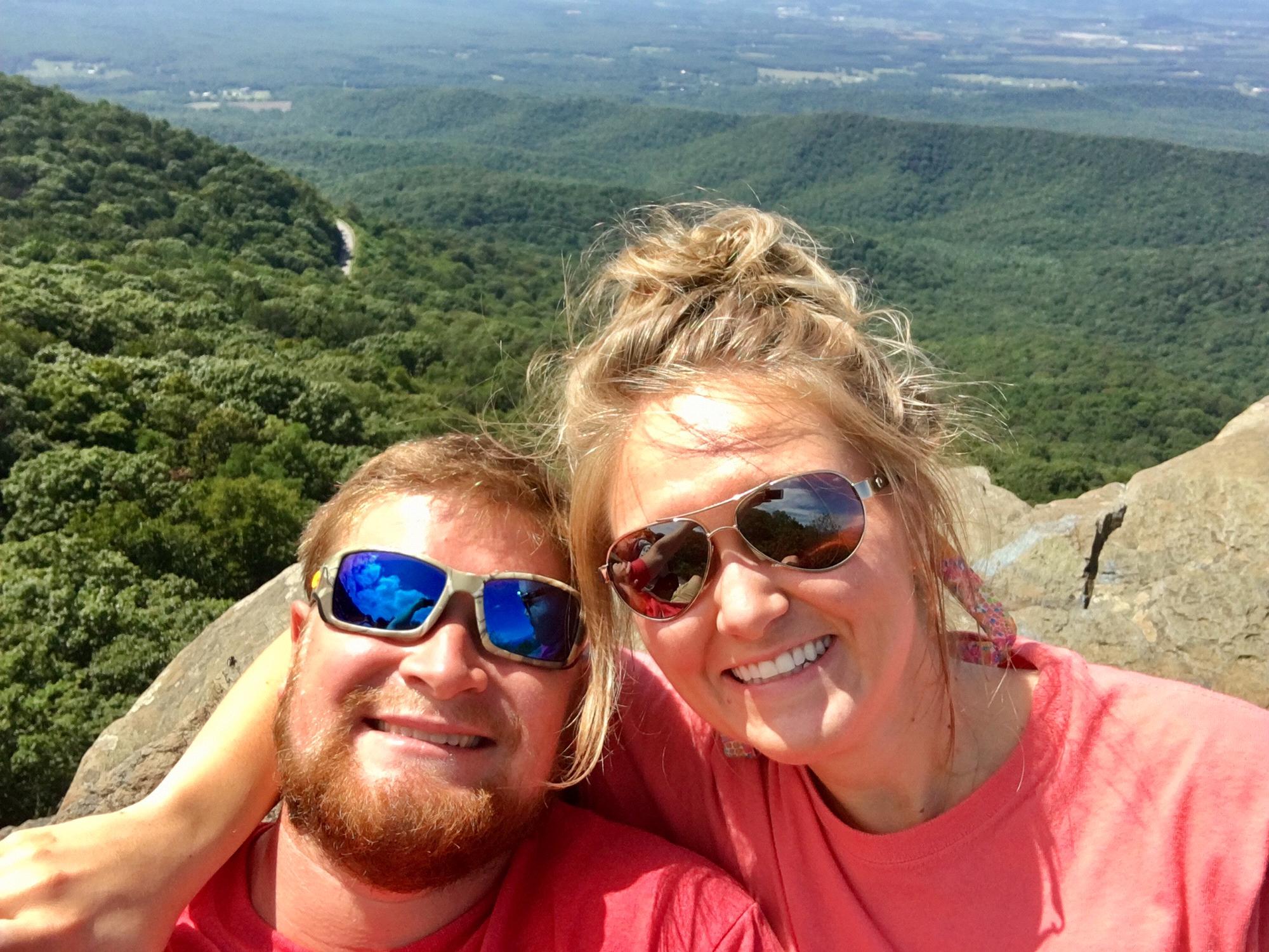 This was the third time we made this hike up Humpback Gap Overlook...it never gets easier!
Crozet, VA 2017