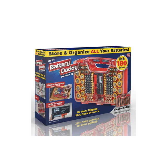 As Seen on TV Battery Daddy Storage Case