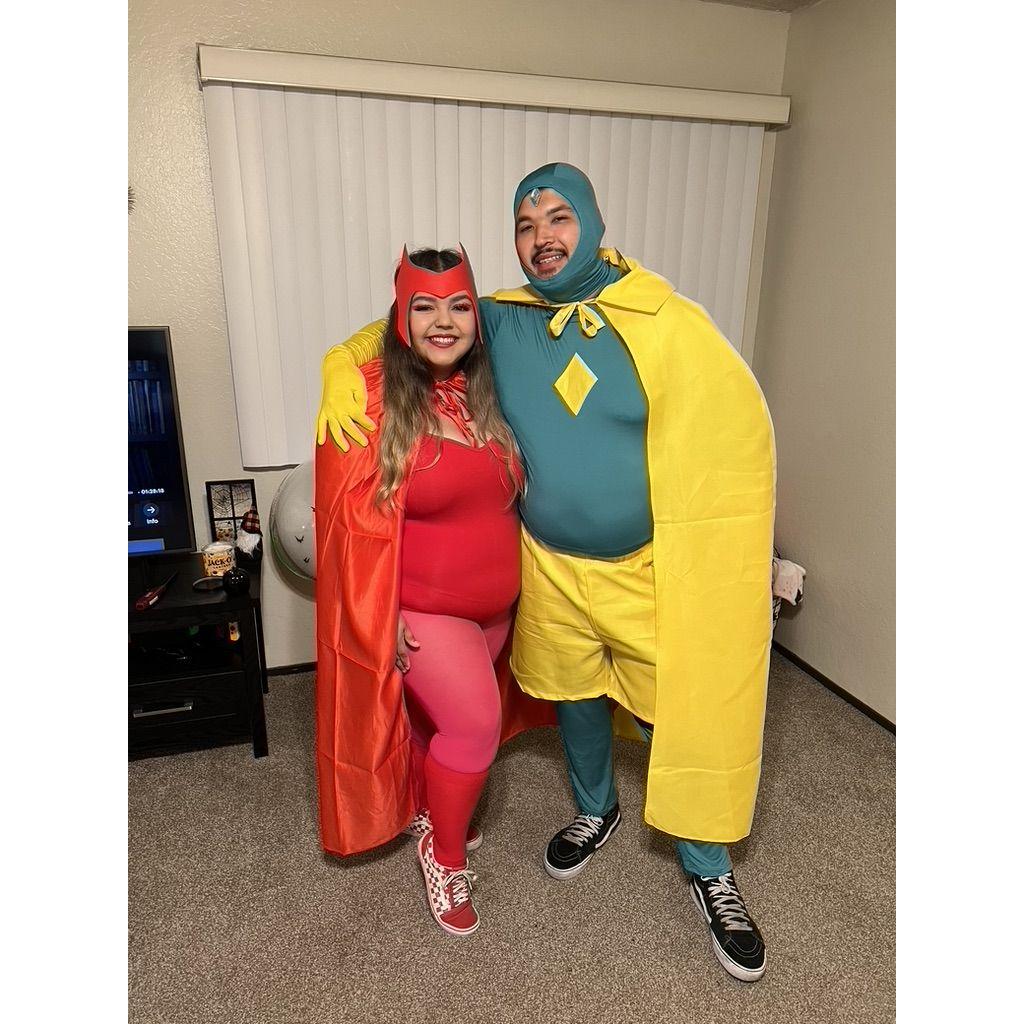 The moment I knew he truly loved me because he went out with this costume :') lmao