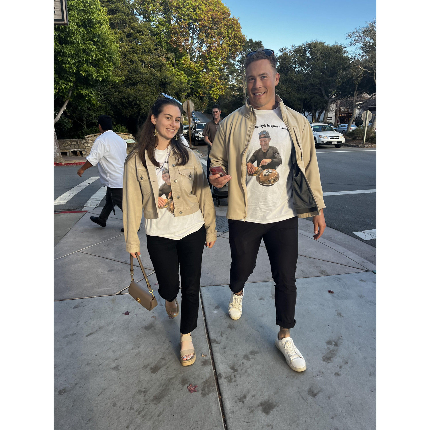 The rest of the matching was not coordinated.