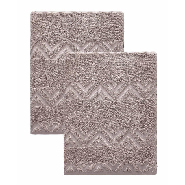 OZAN PREMIUM HOME Turkish Cotton Sovrano Collection Luxury Bath Sheets, Set of 2