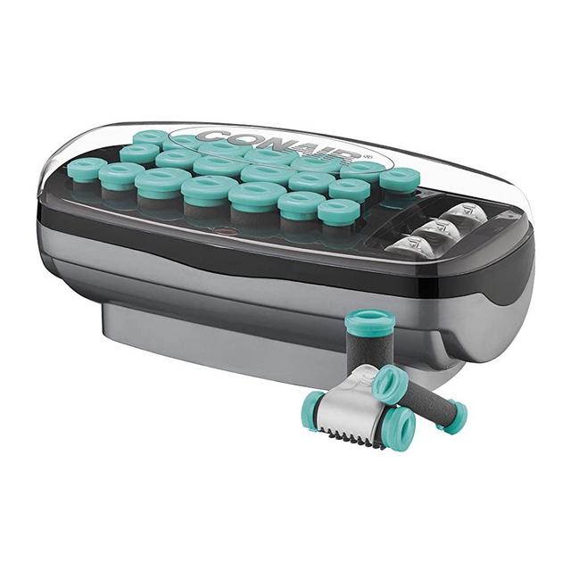 Conair Xtreme Instant Heat Ceramic Hot Rollers with Heated Clips, Multi-Size, (Color May Vary), 20 Count