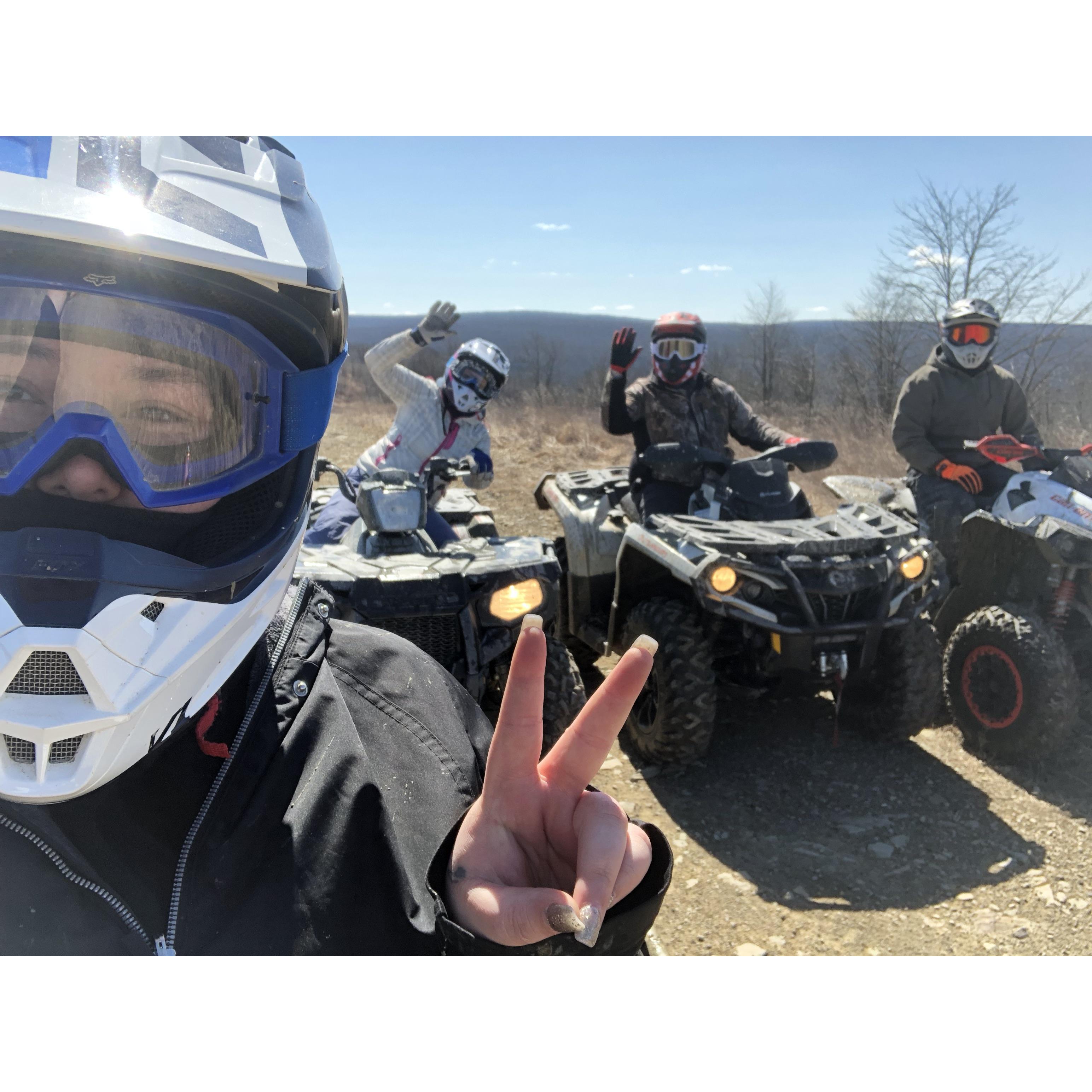 2018 | Spending some time with some of our friends up at the cabin!