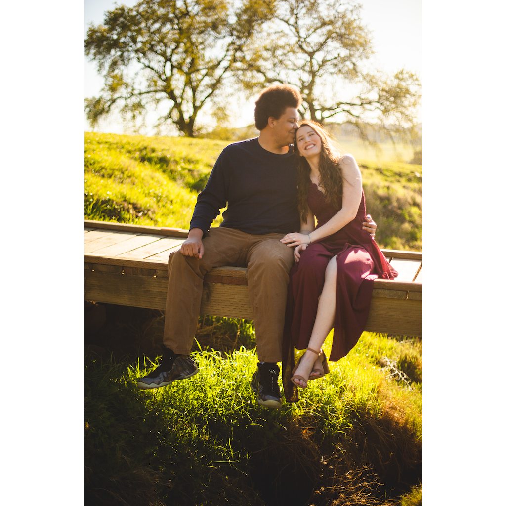 Engagement photo shoot with Justin Laugen Photography, March 2021