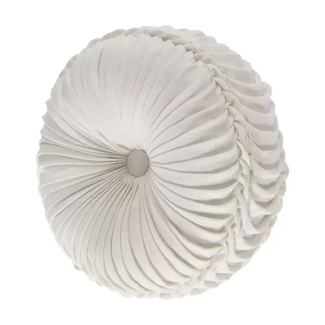 J. Queen New York™ Aimee Round Throw Pillow in White