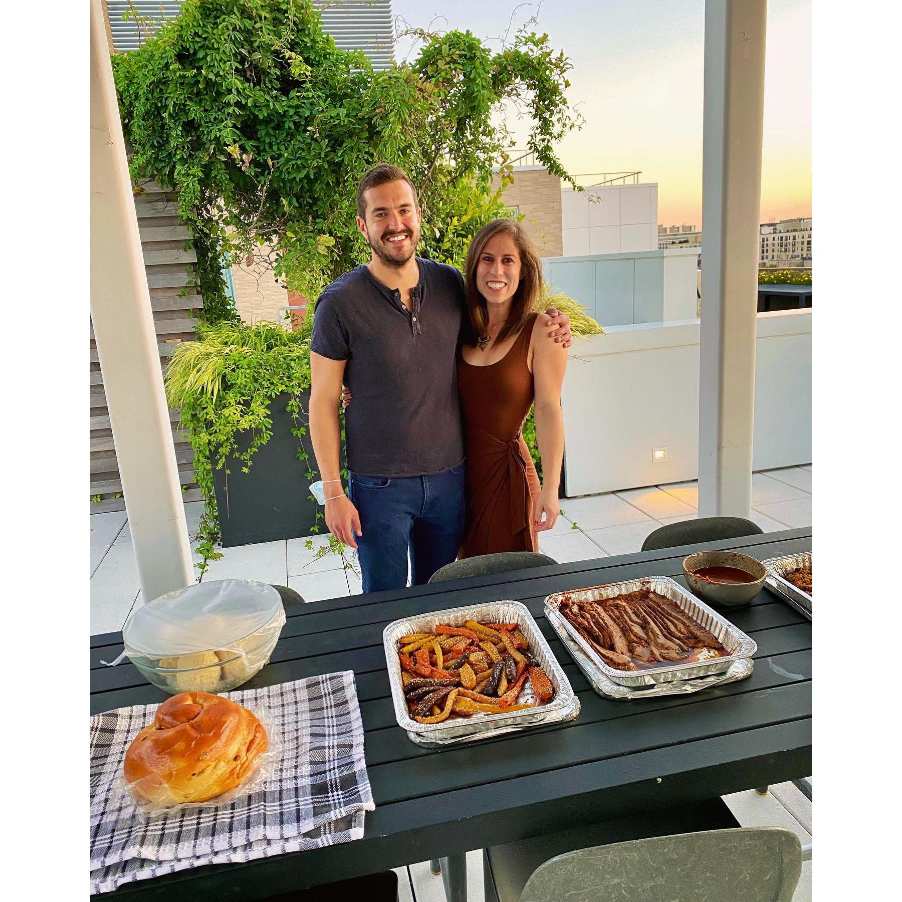 Rosh Hashanah '21, we hosted!