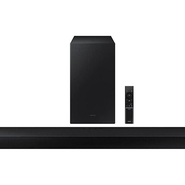 SAMSUNG HW-Q60B 3.1ch Soundbar w/ Dolby Atmos, DTX Virtual:X Q Symphony, Adaptive Sound, Game Mode, Bluetooth Connection, 2022