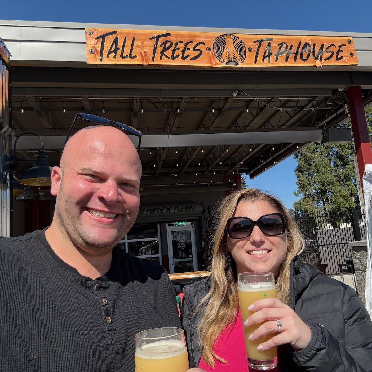 No day exploring a new spot is complete without a brewery stop! Tall Trees Taphouse in Portland Oregon