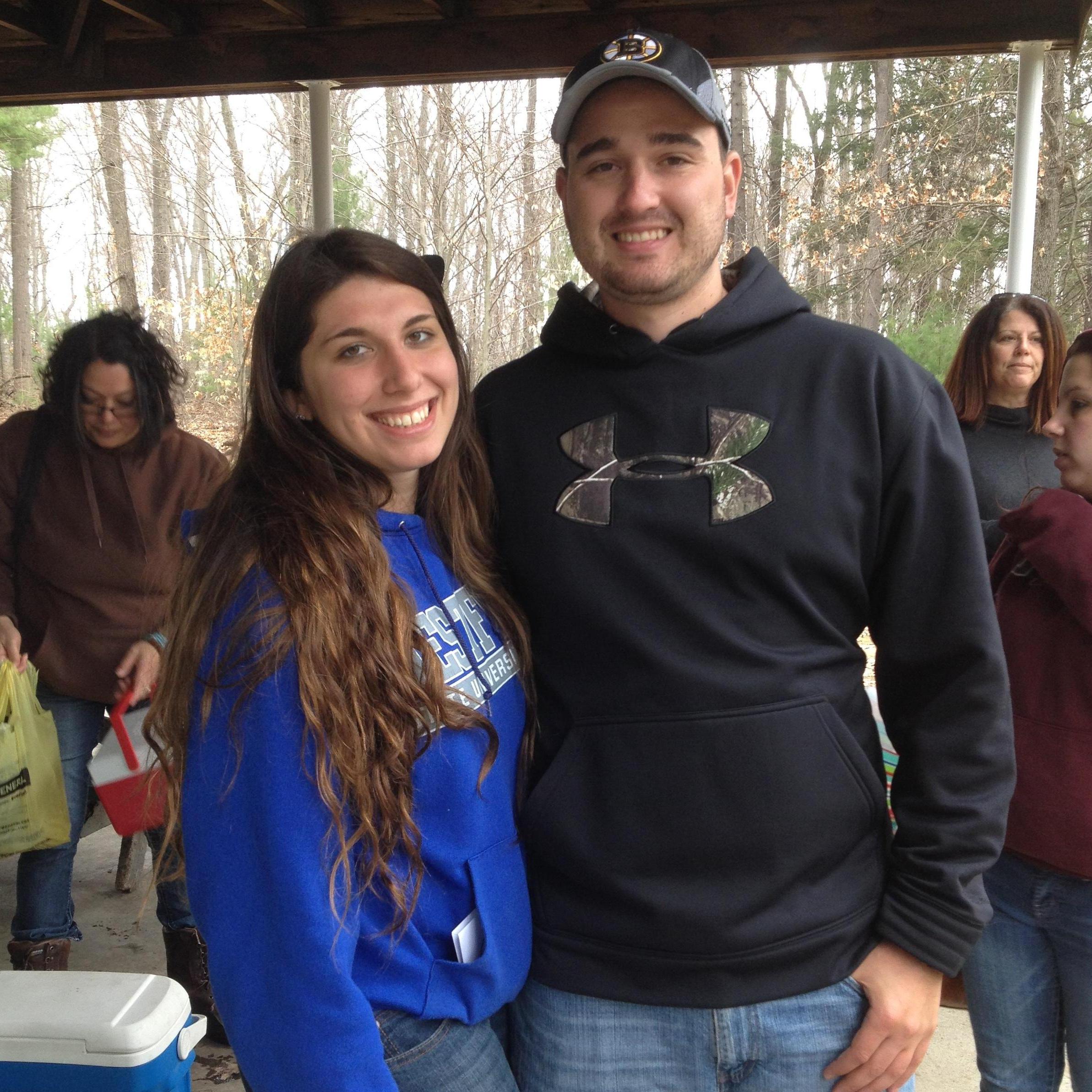 Took Drew to his first fishing derby! 2014