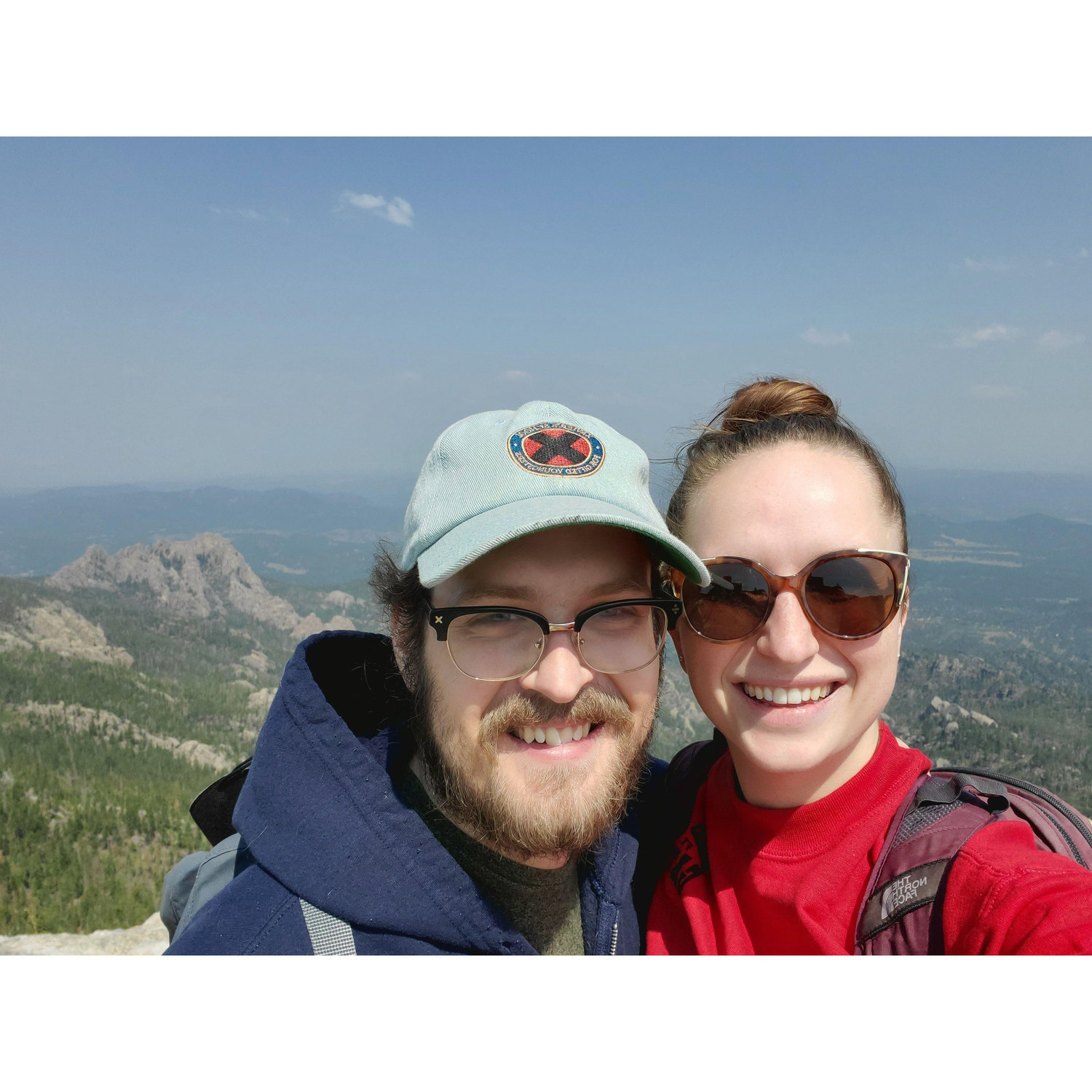 Hiked up Black Elk peak