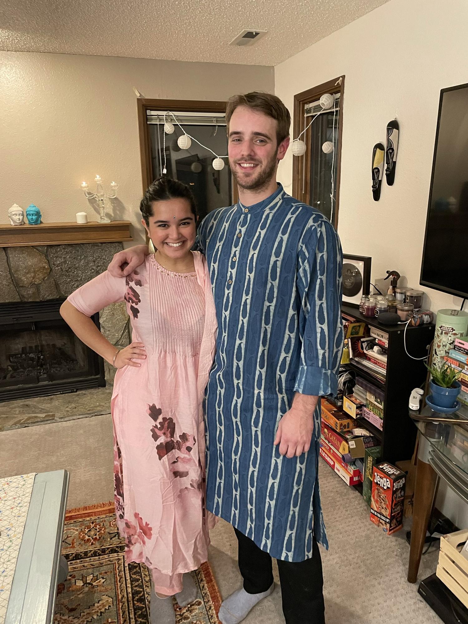 Cuckoo and Robert. Diwali 2021