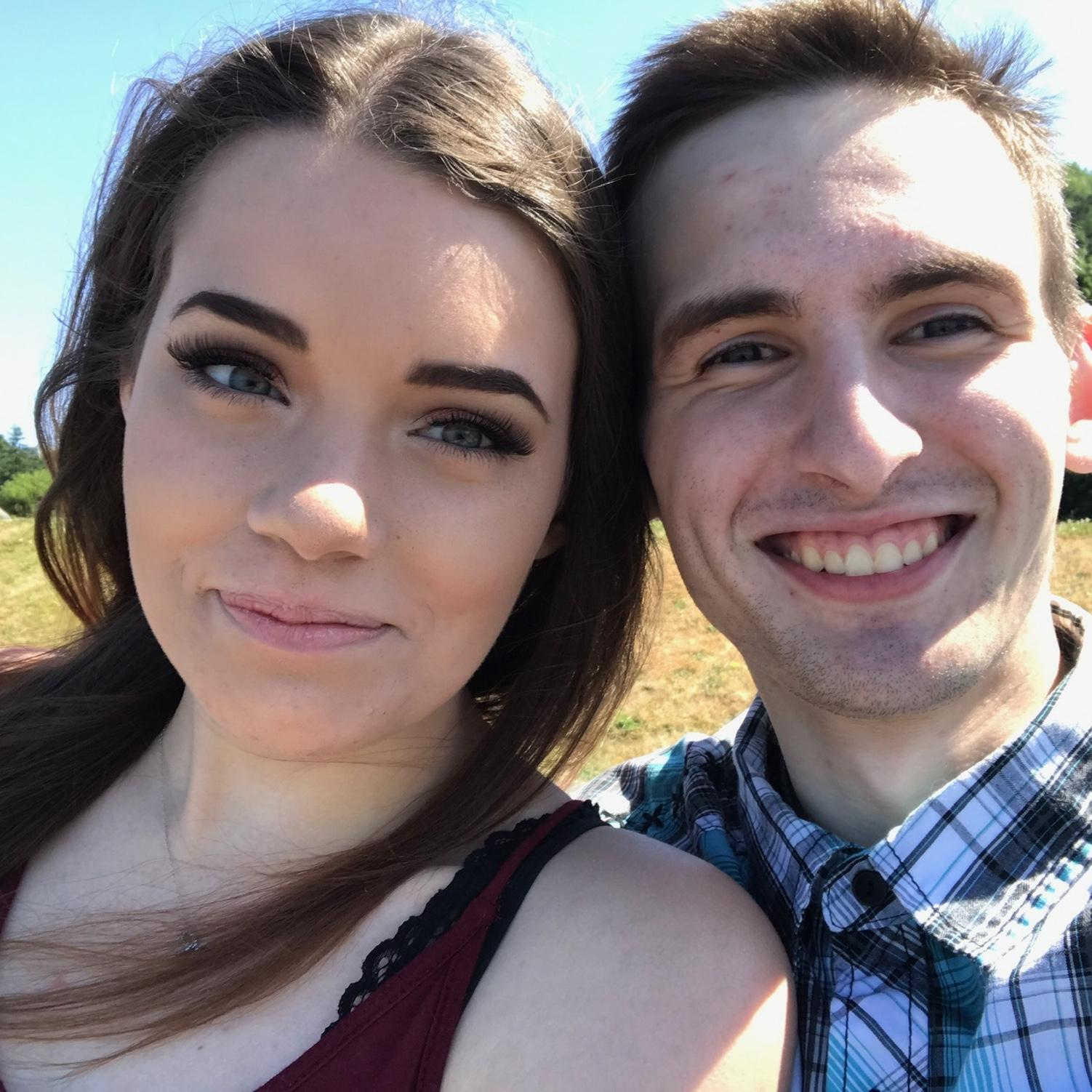 First picture together as a couple!