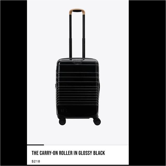 The Carry-On Roller in Glossy Black