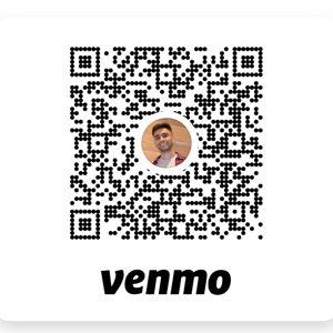 Venmo - Please Scan the QR Code in the Picture or See the Username Below