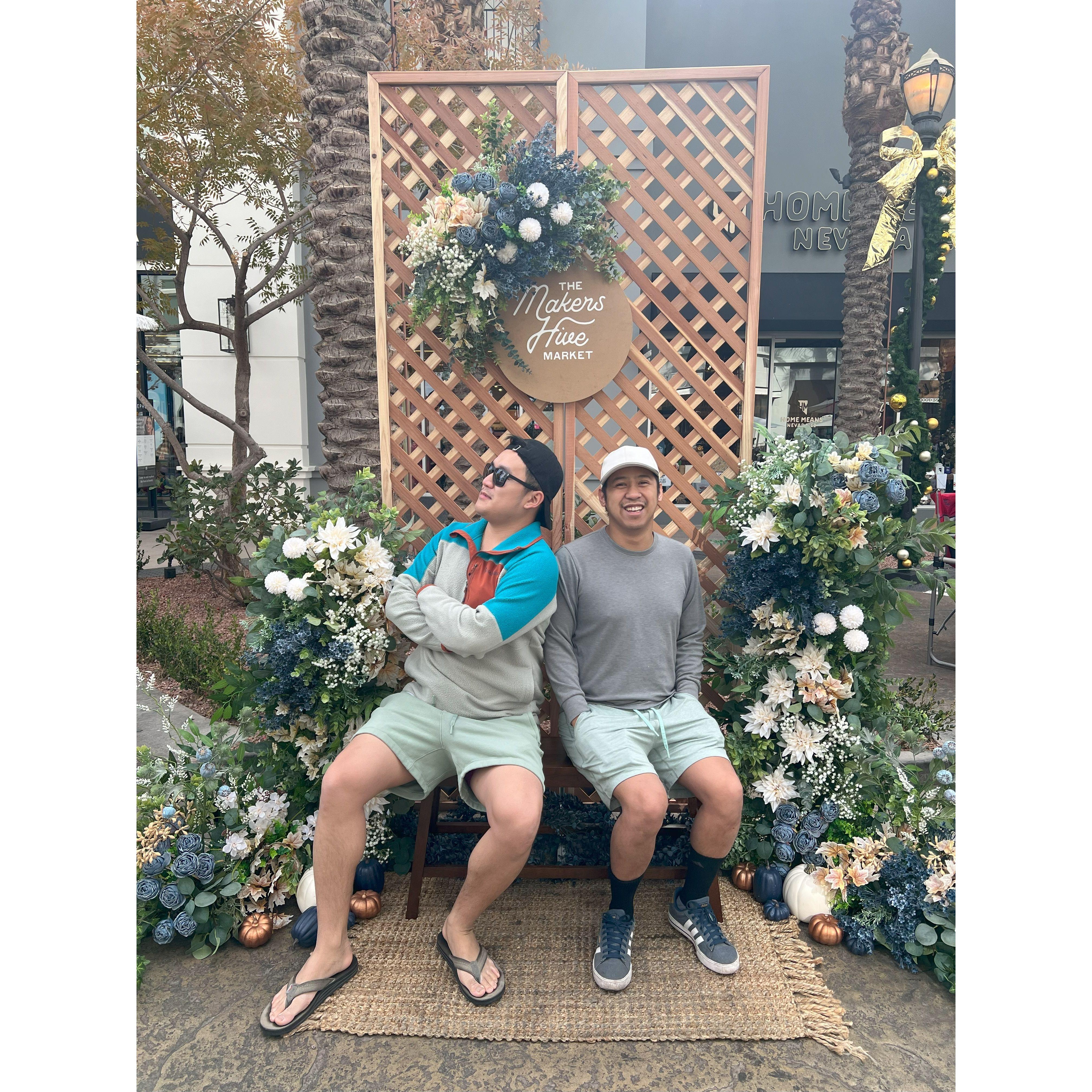 Never a dull moment when we are together.