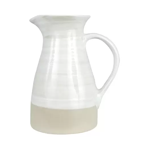 1 1/2 Qt Pitcher in White - Louisville Pottery Collection