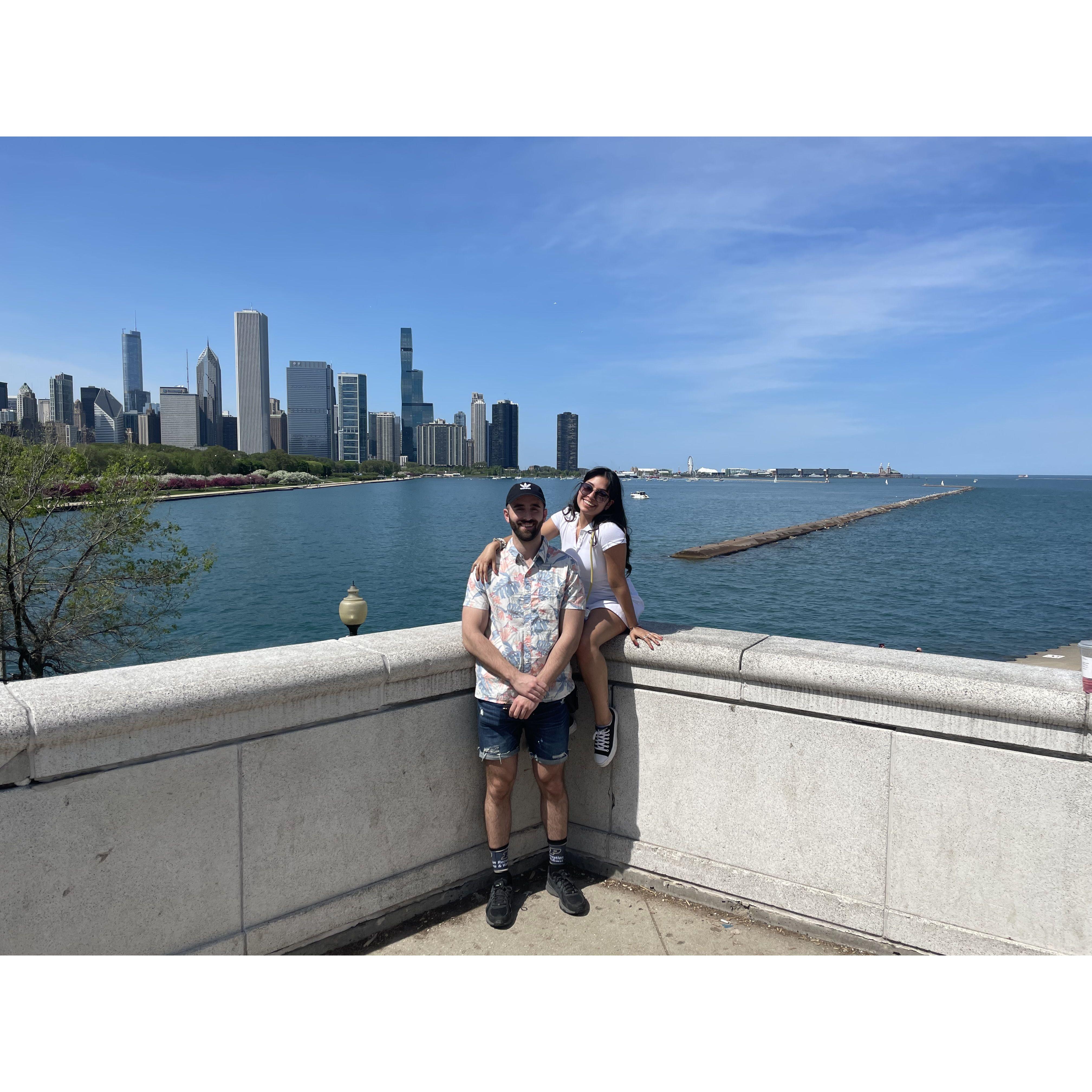 More trips to Chicago. 05/13/2022