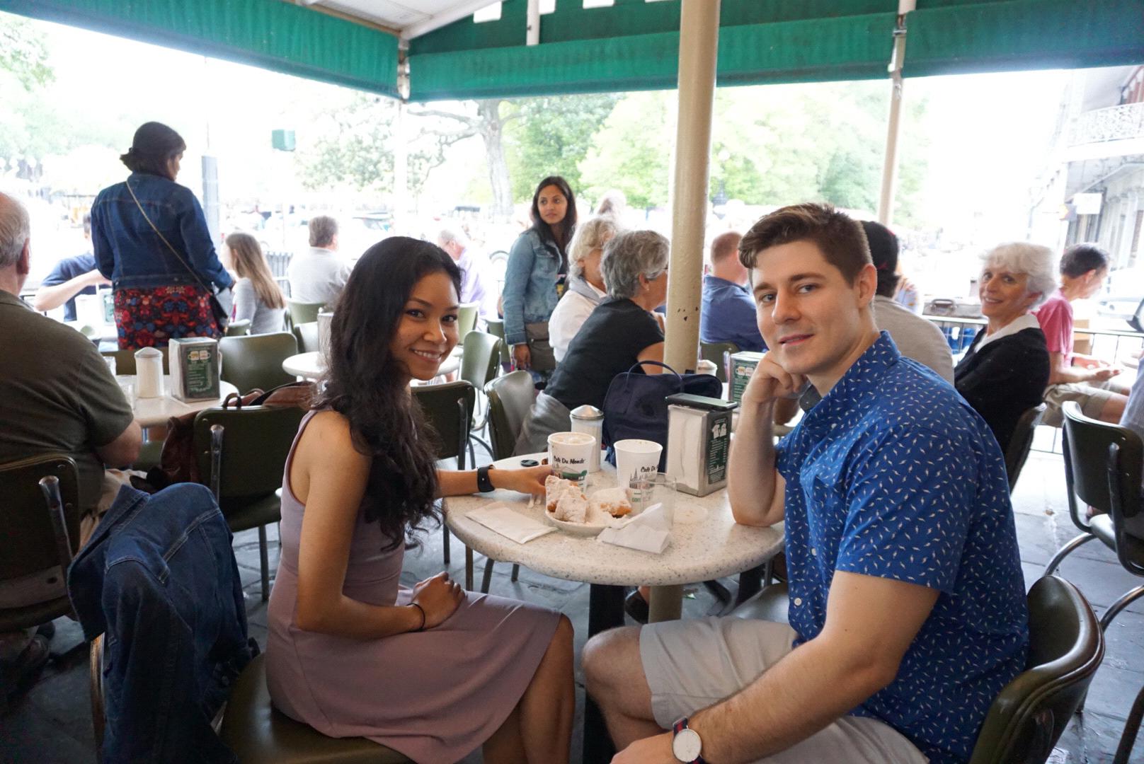 Beignets at Cafe Du Monde
