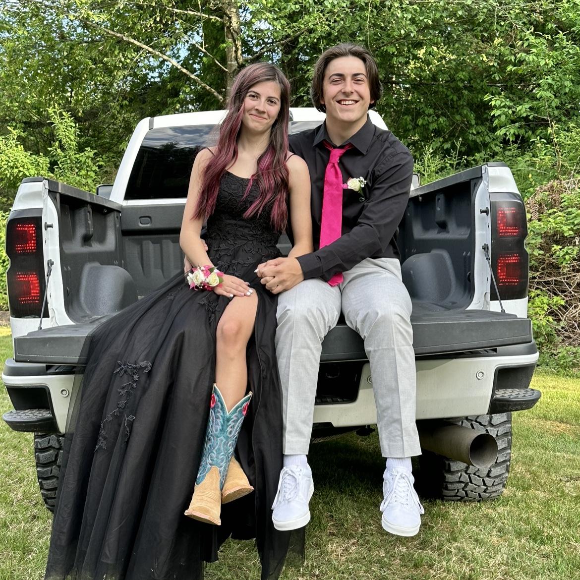 to senior prom…