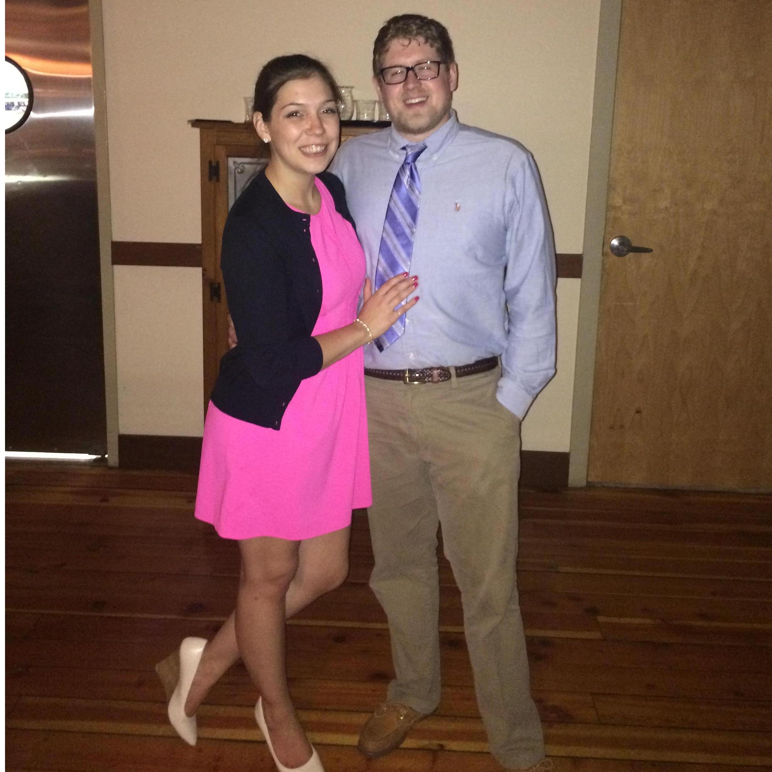 At Jason and Lisa's wedding!