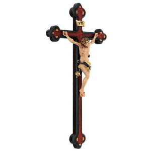 14" Wedding Baroque Crucifix